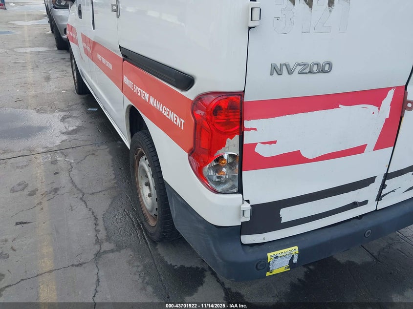 2015 Nissan Nv200 S/Sv VIN: 3N6CM0KN5FK710021 Lot: 43701922