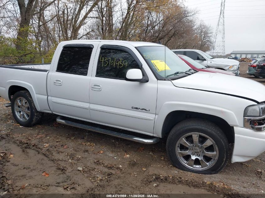 2006 GMC Sierra 1500 Denali VIN: 2GTEK63NX61121304 Lot: 43701959