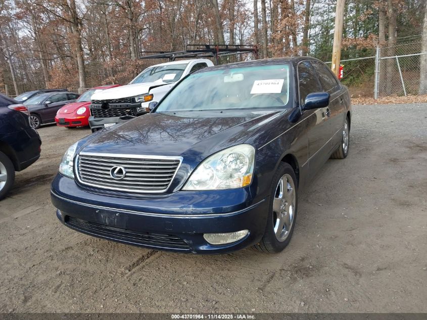 2001 Lexus Ls 430 VIN: JTHBN30F610003131 Lot: 43701964