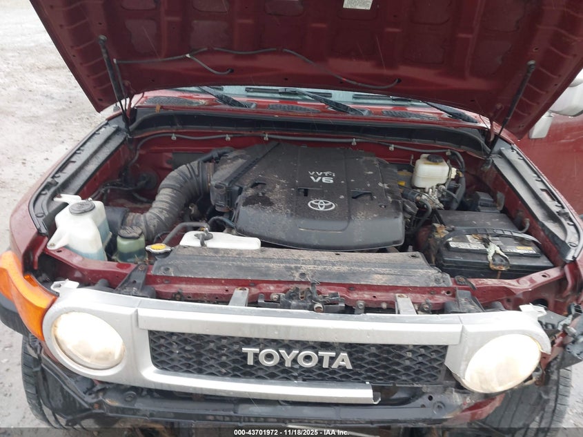 2008 Toyota Fj Cruiser VIN: JTEBU11FX8K006244 Lot: 43701972