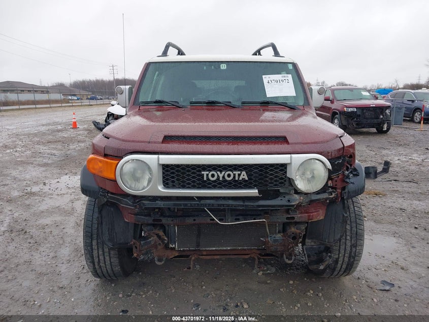 2008 Toyota Fj Cruiser VIN: JTEBU11FX8K006244 Lot: 43701972