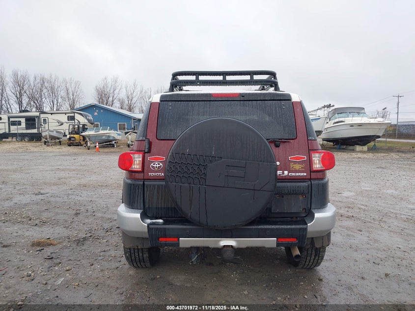 2008 Toyota Fj Cruiser VIN: JTEBU11FX8K006244 Lot: 43701972