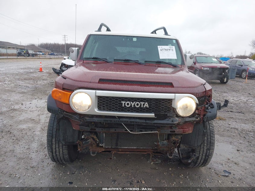 2008 Toyota Fj Cruiser VIN: JTEBU11FX8K006244 Lot: 43701972