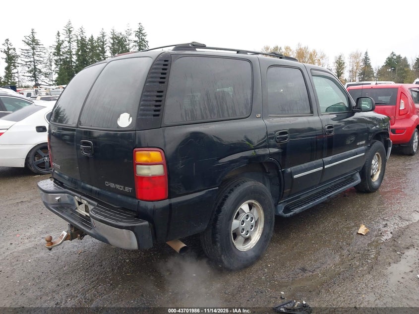 2001 Chevrolet Tahoe Lt VIN: 1GNEK13T71J235025 Lot: 43701986