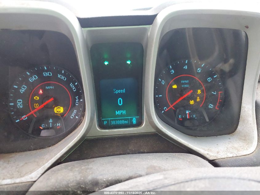 2014 Chevrolet Camaro 2Ls VIN: 2G1FA1E31E9265659 Lot: 43701993