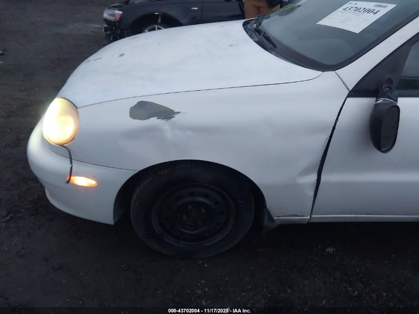 2001 Daewoo Lanos S VIN: KLATA52631B643819 Lot: 43702004