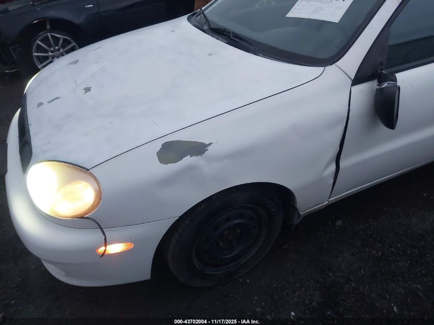 2001 Daewoo Lanos S VIN: KLATA52631B643819 Lot: 43702004