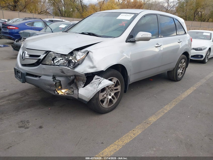 2HNYD28429H521511 2009 ACURA MDX photo no. 2
