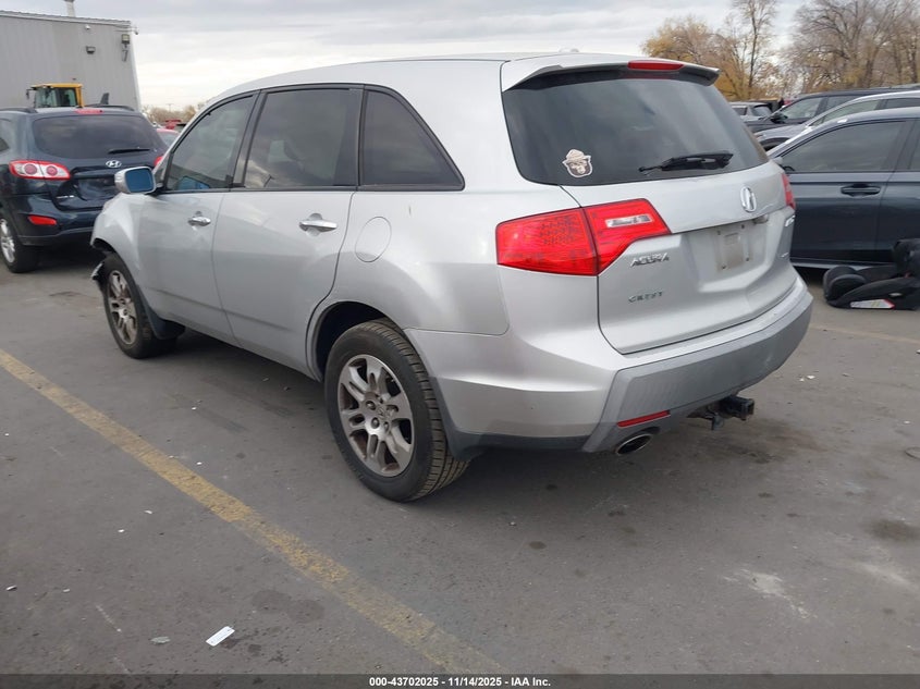 2HNYD28429H521511 2009 ACURA MDX photo no. 3