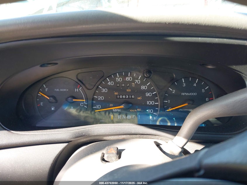 1997 Ford Taurus Gl VIN: 1FALP52U6VA305600 Lot: 43702050