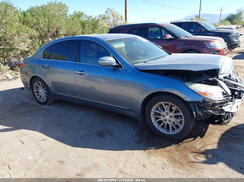 2009 Hyundai Genesis 3.8 VIN: KMHGC46E69U046594 Lot: 43702069