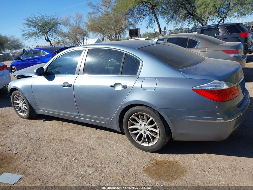 2009 Hyundai Genesis 3.8 VIN: KMHGC46E69U046594 Lot: 43702069