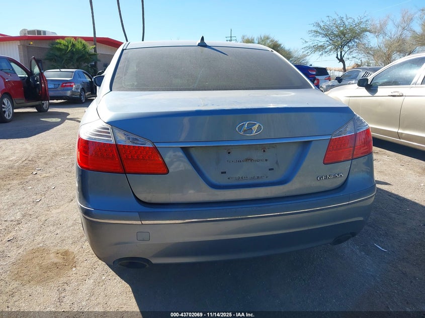 2009 Hyundai Genesis 3.8 VIN: KMHGC46E69U046594 Lot: 43702069