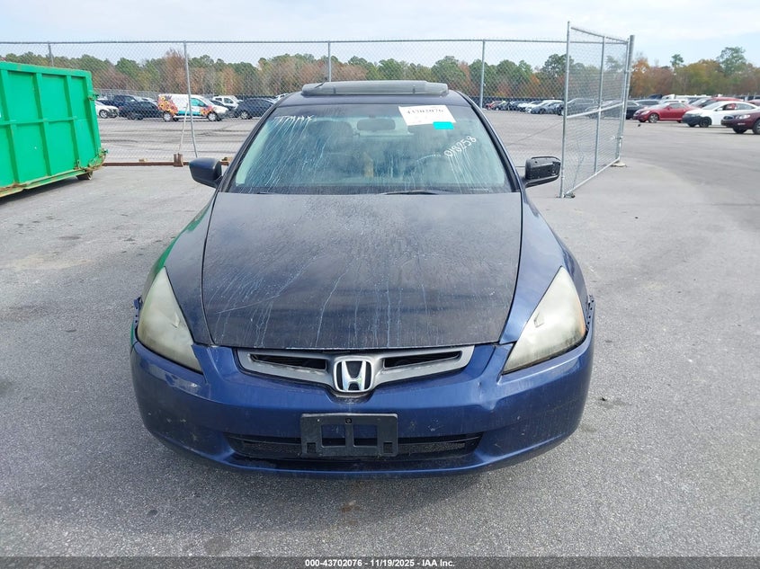 1HGCM66573A018258 2003 HONDA ACCORD photo no. 6