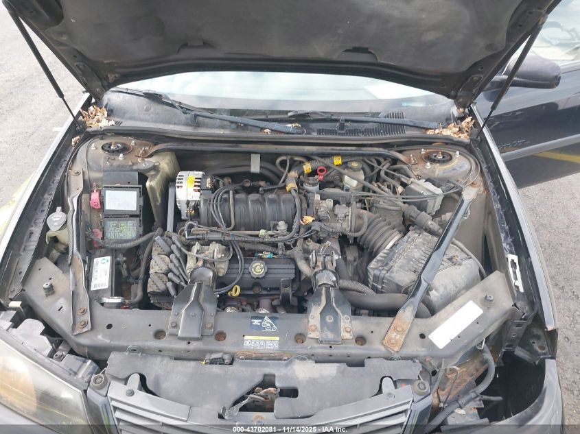 2002 Chevrolet Impala Ls VIN: 2G1WH55K829185846 Lot: 43702081