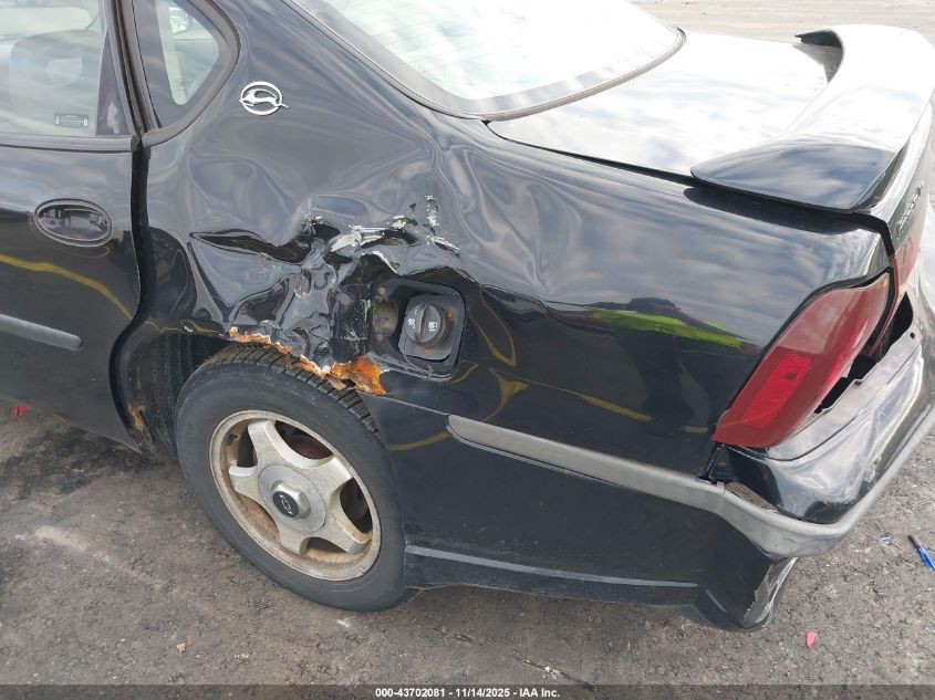 2002 Chevrolet Impala Ls VIN: 2G1WH55K829185846 Lot: 43702081