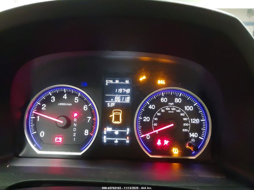 2009 Honda Cr-V Ex-L VIN: 5J6RE48739L058210 Lot: 43702102