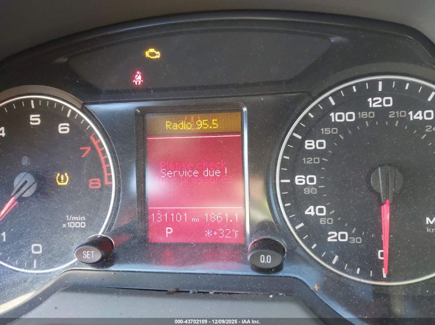 2009 Audi Q5 3.2 Premium VIN: WA1KK78R89A048975 Lot: 43702109