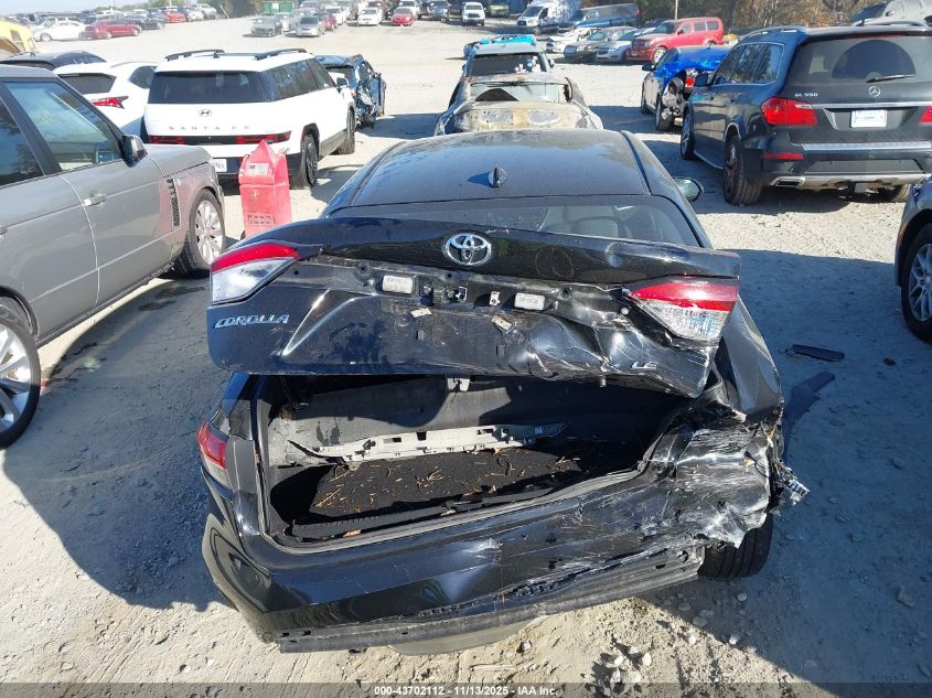 2024 Toyota Corolla Le VIN: 5YFB4MDE8RP184150 Lot: 43702112