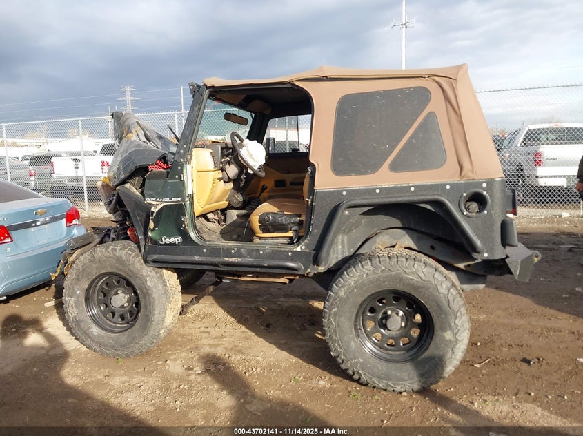 1998 Jeep Wrangler Se VIN: 1J4FY29P7WP716967 Lot: 43702141