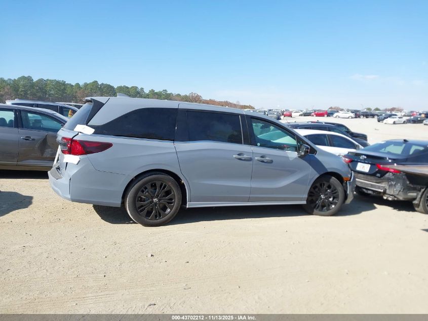 2025 Honda Odyssey Sport-L VIN: 5FNRL6H73SB052651 Lot: 43702212