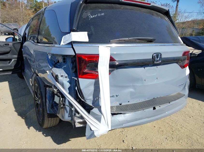 2025 Honda Odyssey Sport-L VIN: 5FNRL6H73SB052651 Lot: 43702212