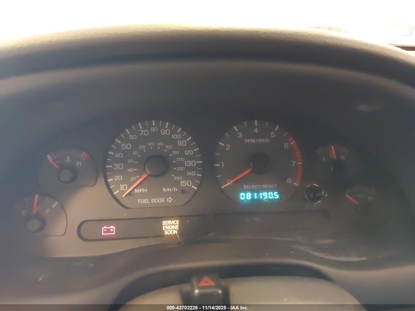 1999 Ford Mustang Gt VIN: 1FAFP45X5XF212294 Lot: 43702226