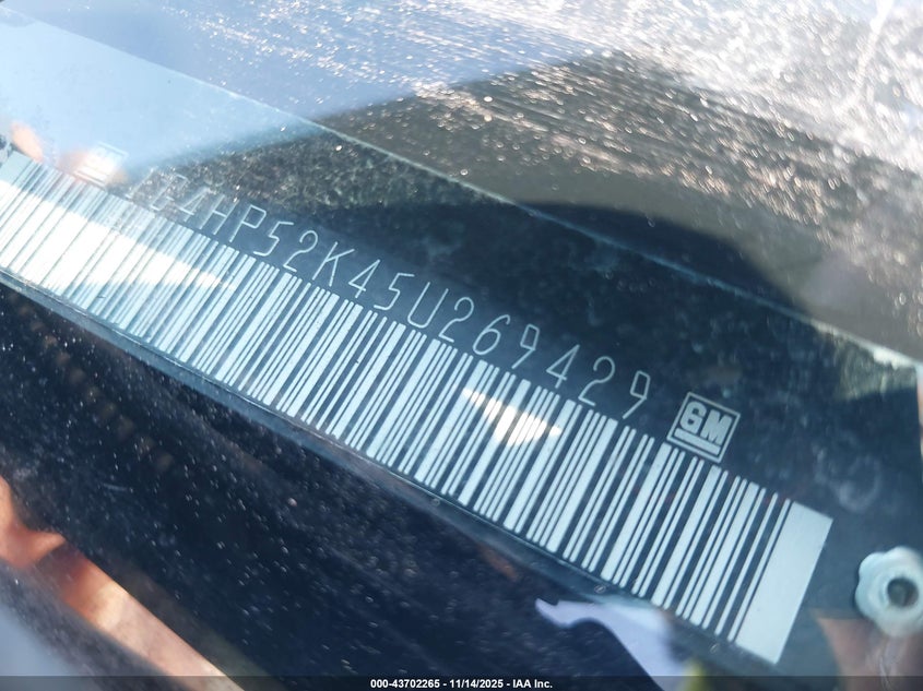 2005 Buick Lesabre Custom VIN: 1G4HP52K45U269429 Lot: 43702265