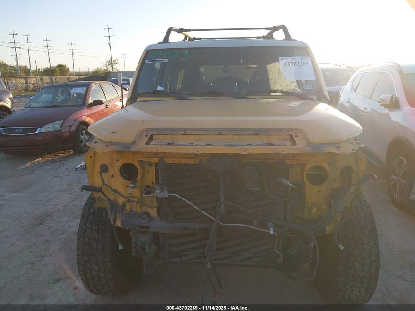 2007 Toyota Fj Cruiser VIN: JTEBU11F870066615 Lot: 43702269