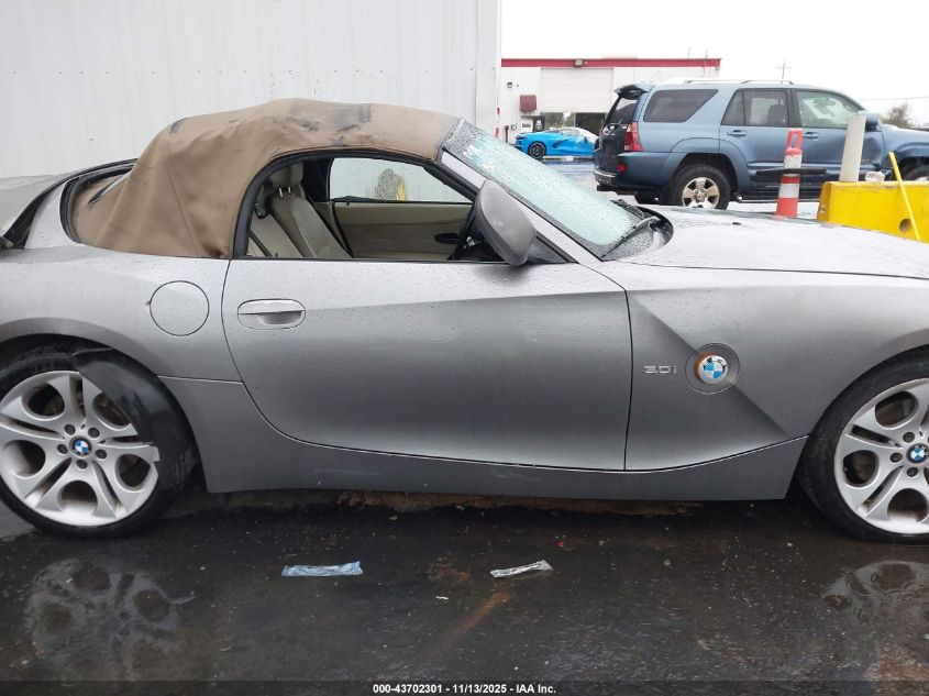 2003 BMW Z4 3.0I VIN: 4USBT53483LT23575 Lot: 43702301