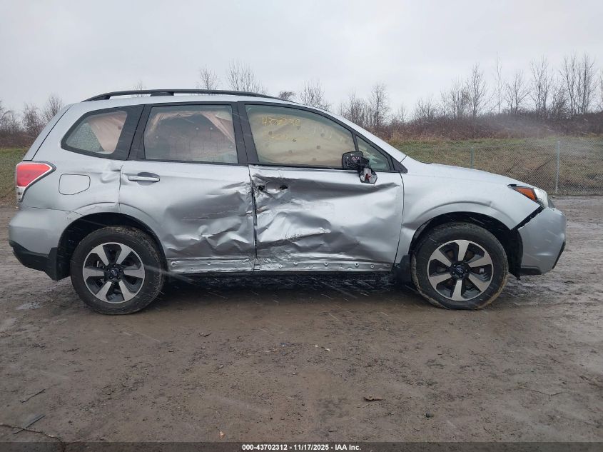 2018 Subaru Forester 2.5I VIN: JF2SJABC9JH502836 Lot: 43702312