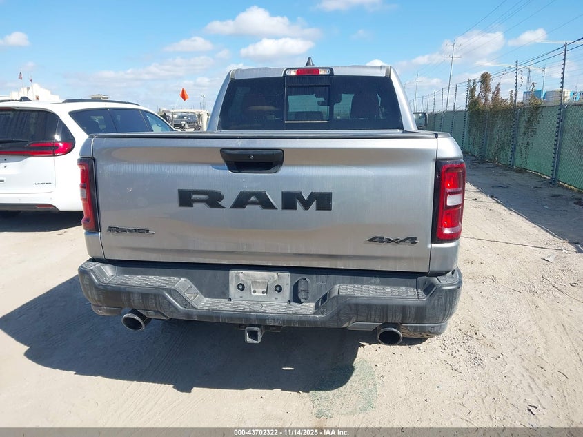 2025 Ram 1500 Rebel 4X4 5'7 Box VIN: 1C6SRFLP7SN576837 Lot: 43702322
