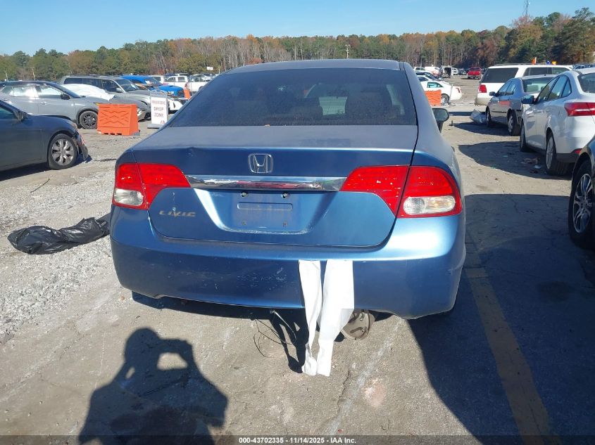 2009 Honda Civic Vp VIN: 2HGFA16389H519614 Lot: 43702335