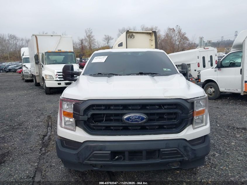 2021 Ford F-150 Xl VIN: 1FTEX1EP6MKD91517 Lot: 43702347