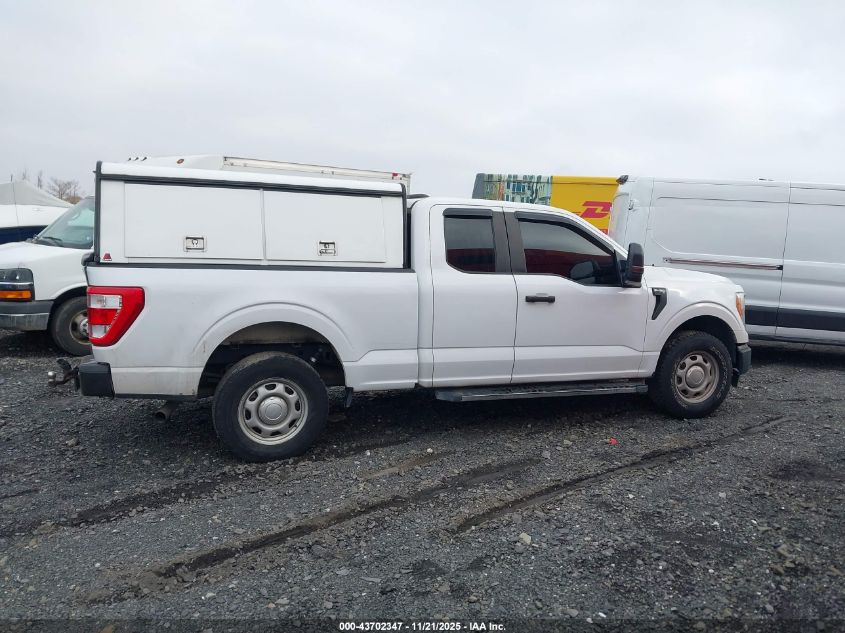 2021 Ford F-150 Xl VIN: 1FTEX1EP6MKD91517 Lot: 43702347