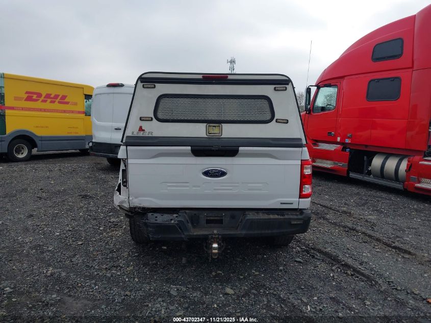 2021 Ford F-150 Xl VIN: 1FTEX1EP6MKD91517 Lot: 43702347