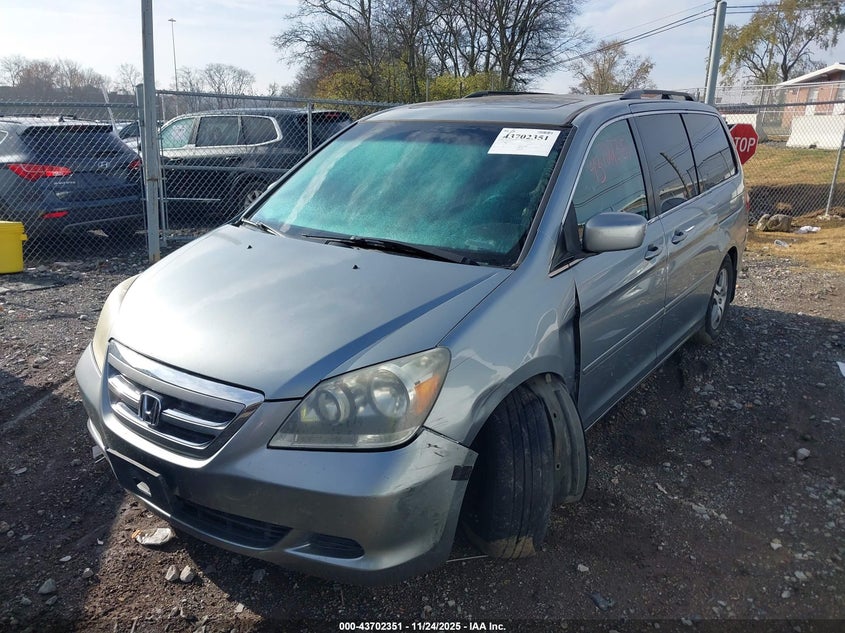 2007 Honda Odyssey Ex-L VIN: 5FNRL38707B035425 Lot: 43702351