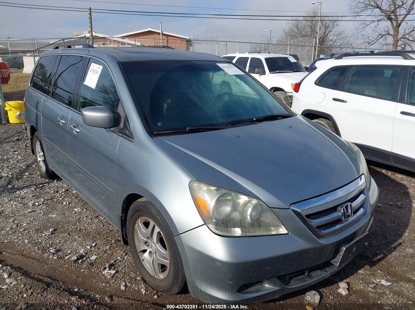 5FNRL38707B035425 2007 Honda Odyssey Ex-L auction photo 1