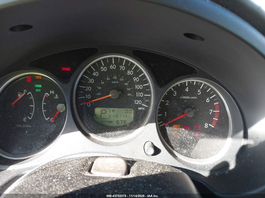 2006 Subaru Forester 2.5X L.l. Bean Edition VIN: JF1SG67616H715192 Lot: 43702378