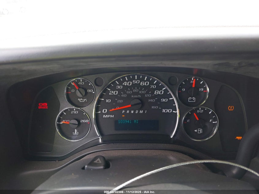 2011 Chevrolet Express 2500 Work Van VIN: 1GCWGFBA7B1155415 Lot: 43702386