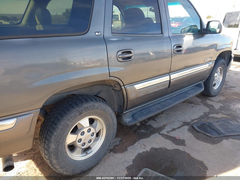 2002 GMC Yukon Slt VIN: 1GKEK13Z12J169963 Lot: 43702391