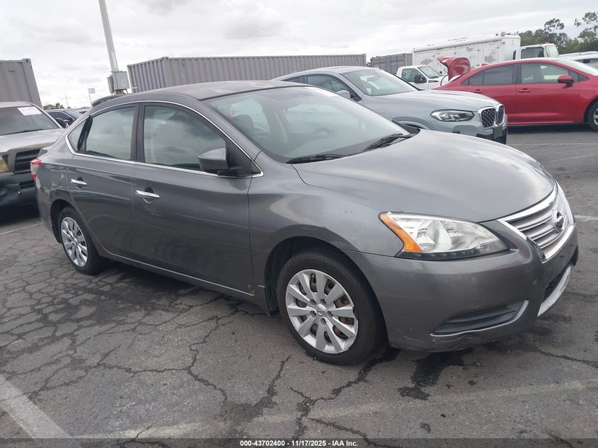 2015 NISSAN SENTRA S - 3N1AB7AP7FY282805