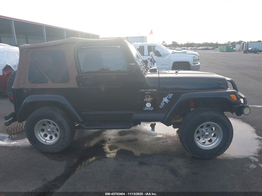 1999 Jeep Wrangler Sahara VIN: 1J4FY49S7XP430408 Lot: 43702404