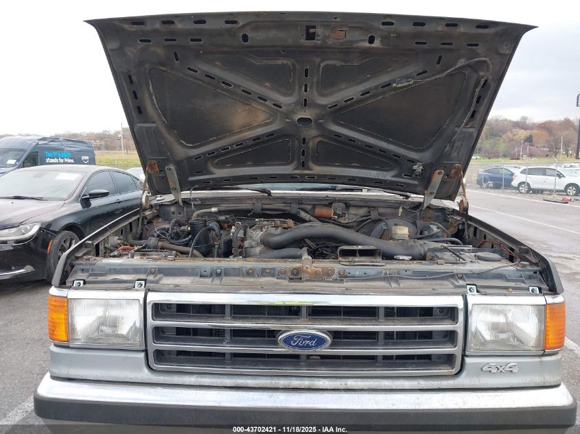 1989 Ford F150 VIN: 1FTEF14N4KLB06128 Lot: 43702421