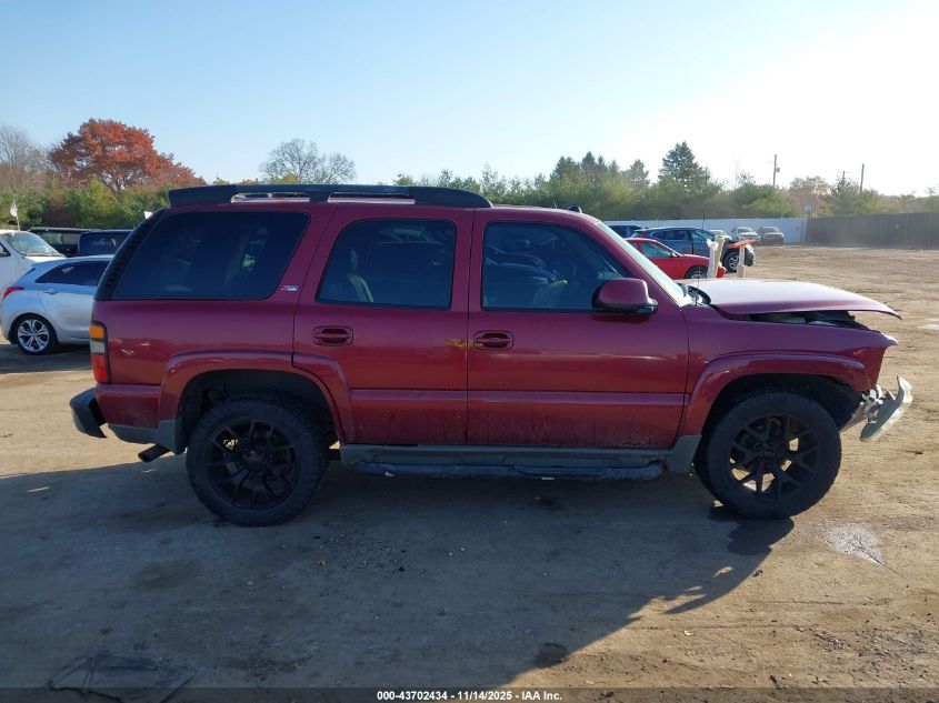 2005 Chevrolet Tahoe Z71 VIN: 1GNEK13T35R165546 Lot: 43702434