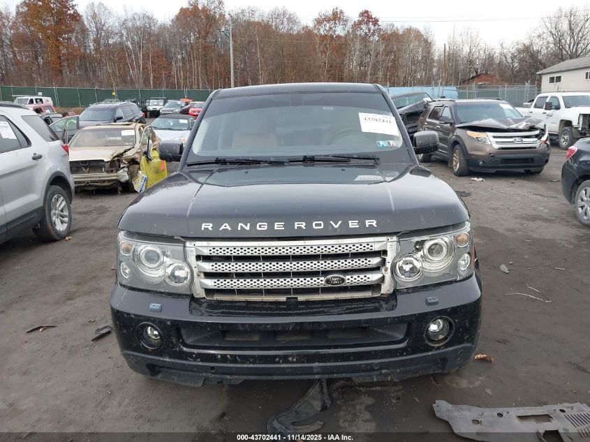 2008 Land Rover Range Rover Sport Supercharged VIN: SALSH23448A181470 Lot: 43702441