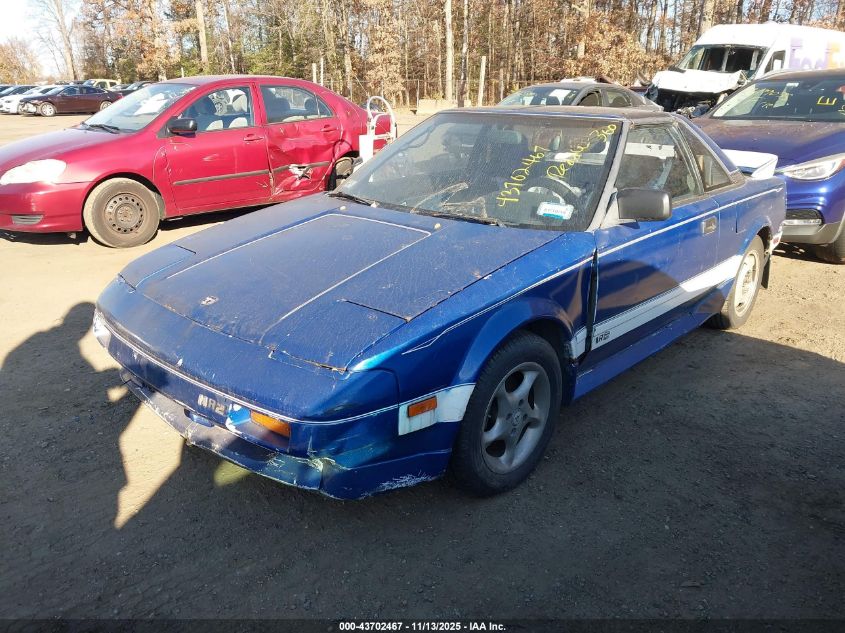 JT2AW15J6J0139022 1988 TOYOTA MR2 photo no. 2