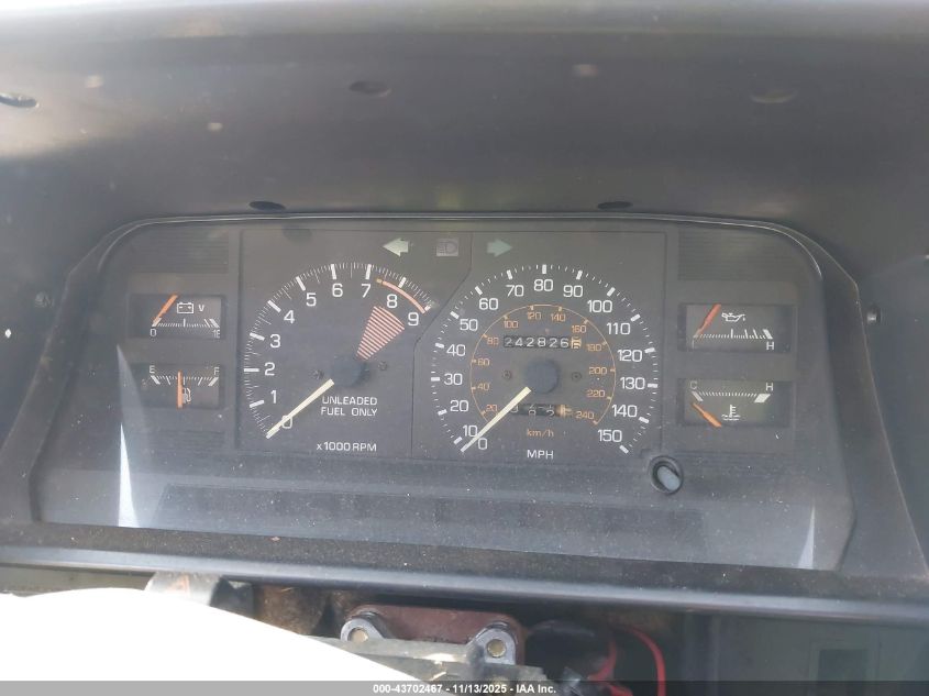 1988 Toyota Mr2 T-Bar VIN: JT2AW15J6J0139022 Lot: 43702467