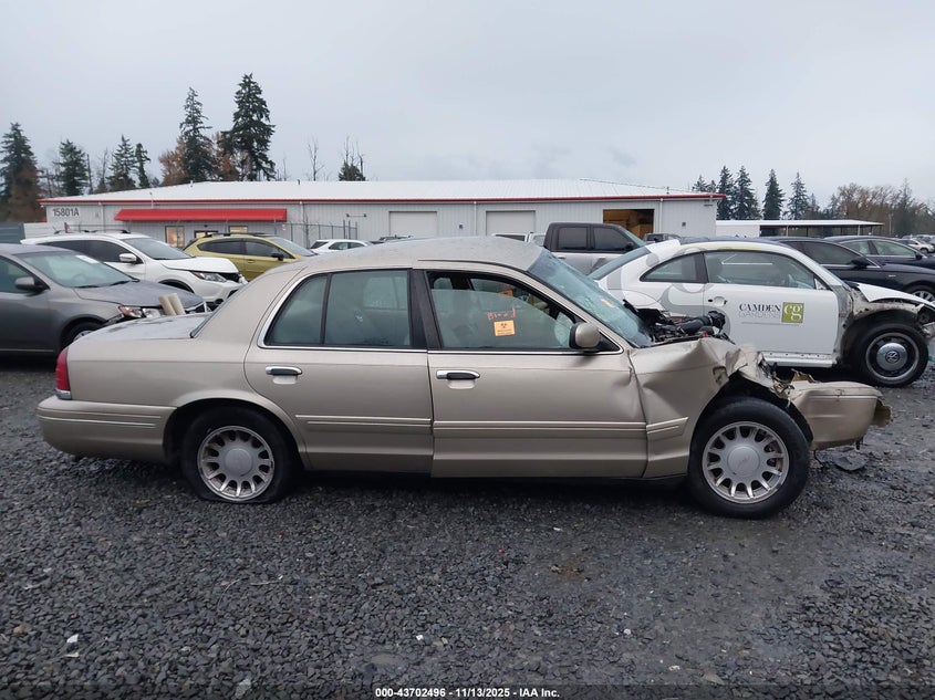 2000 Ford Crown Victoria Lx VIN: 2FAFP74W9YX100422 Lot: 43702496