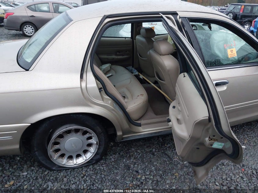 2000 Ford Crown Victoria Lx VIN: 2FAFP74W9YX100422 Lot: 43702496